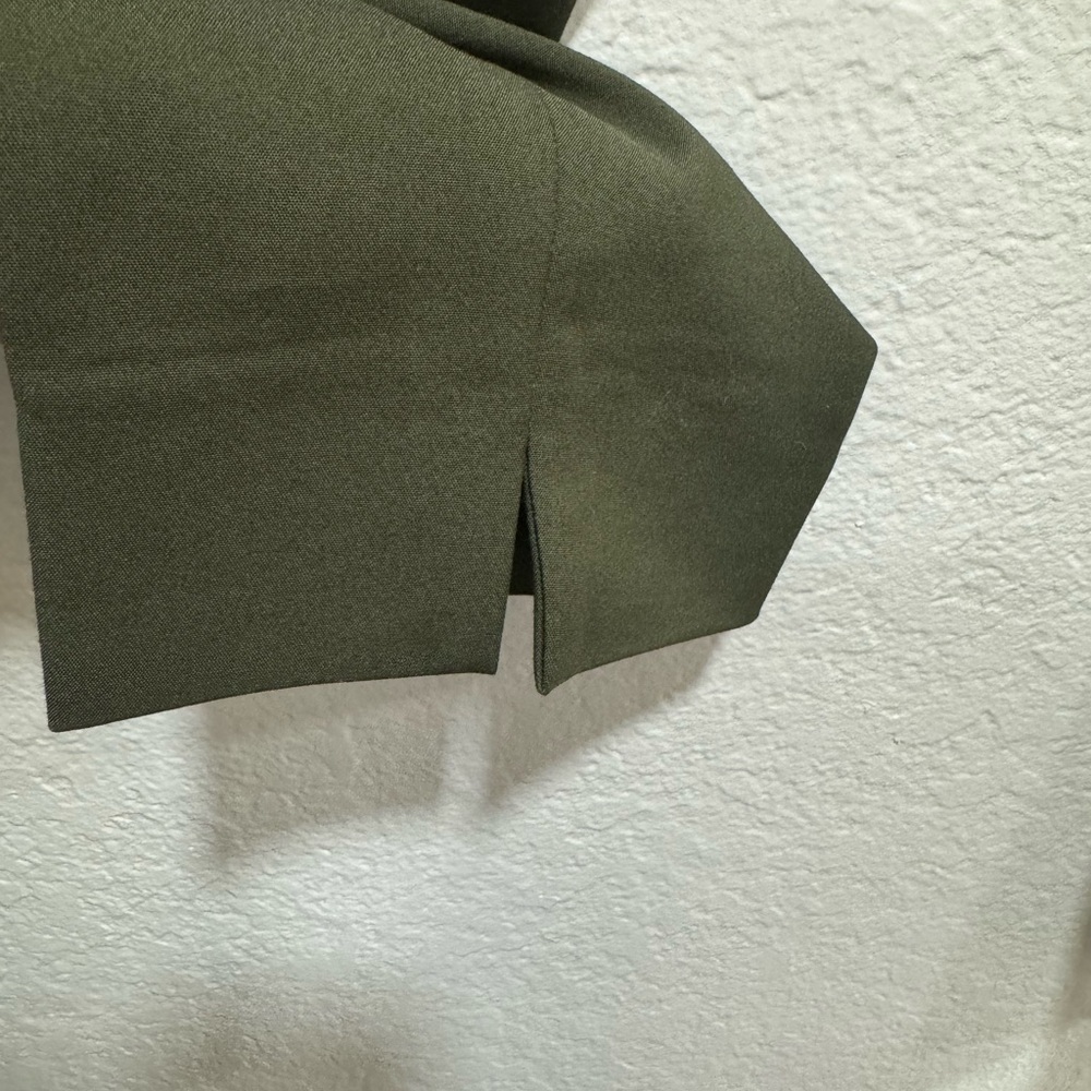 Zara Men's Olive Green Pants - Picture 3 of 3